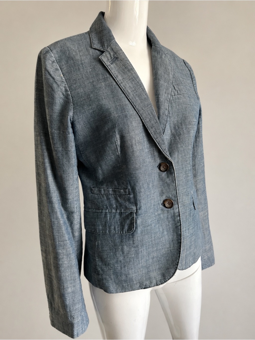J.Crew Denim Blazer Small